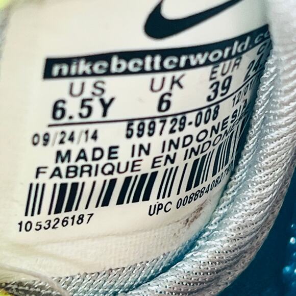 Nike Roshe One Running Sneakers Shoes Grey Yellow Pink Women 8 / Youth 6.5 - Picture 13 of 13